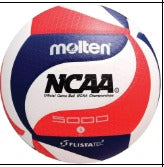 Molten V5M5000 NCAA FLISTATEC Volleyball Red White Blue