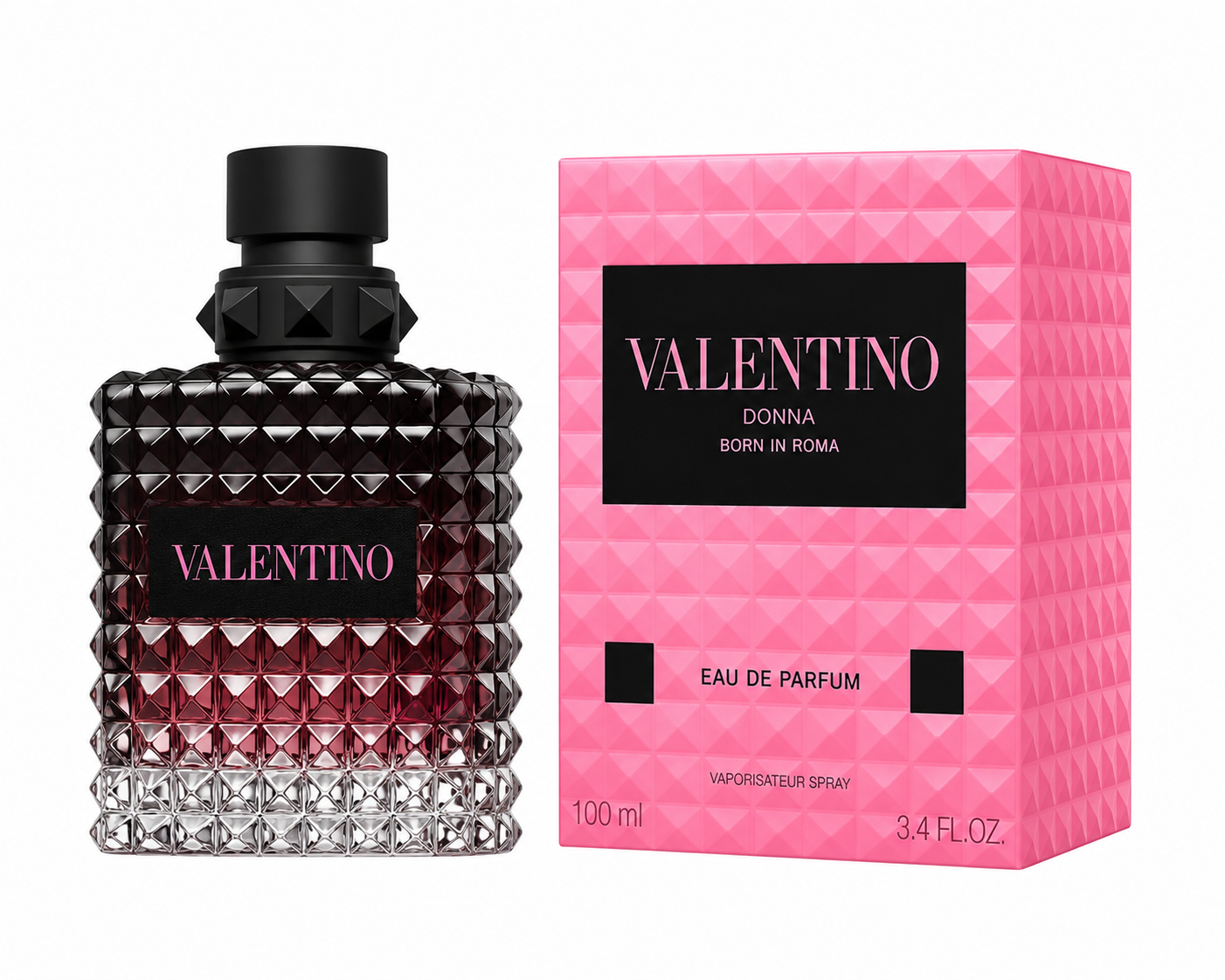 Valentino Donna Born In Roma Intense Eau De Parfum 3.4o.z-100mL, 100% Authentic
