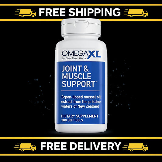 OmegaXL Joint Support Supplement 120 Softgels Pack of 1