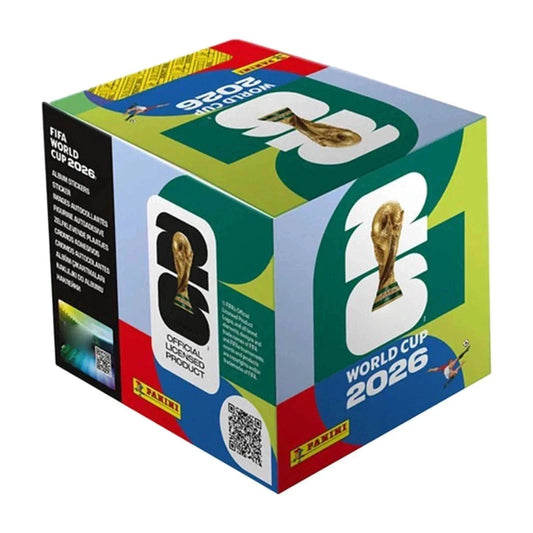 Genuine PANINI 2026 FIFA World Cup Official Sticker Collection – Box of 50 Packs – New