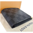 Authentic Louis Vuitton  Damier Graphite Canvas Multiple Wallet Black