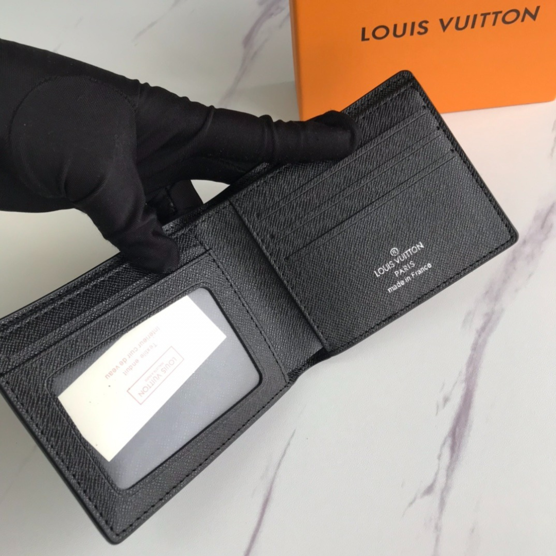 Louis Vuitton Multiple Bifold Wallet Damier Graphite Canvas