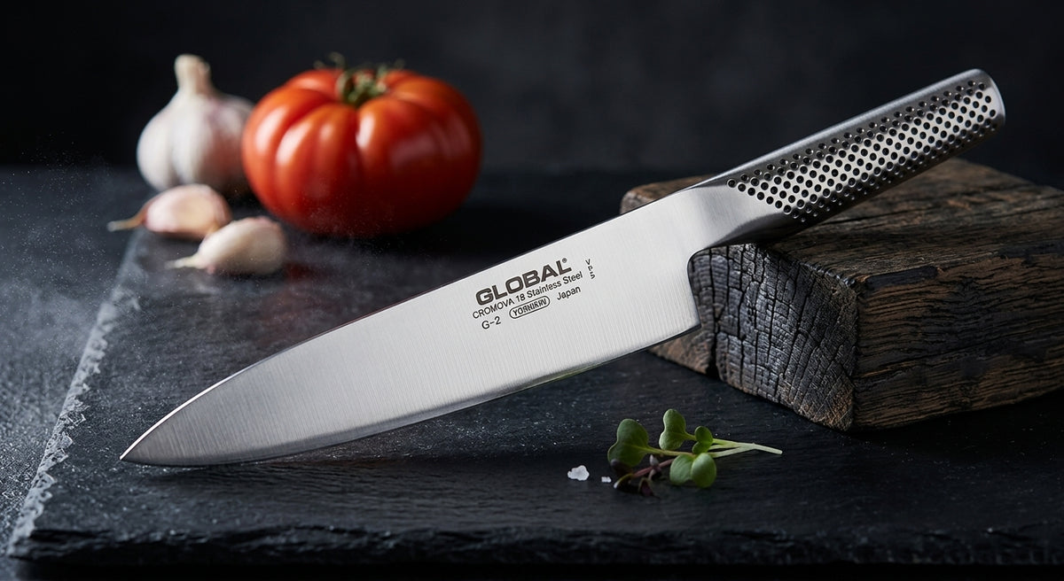 Global G-2 8-Inch Chef's Knife – Premium Japanese Stainless Steel