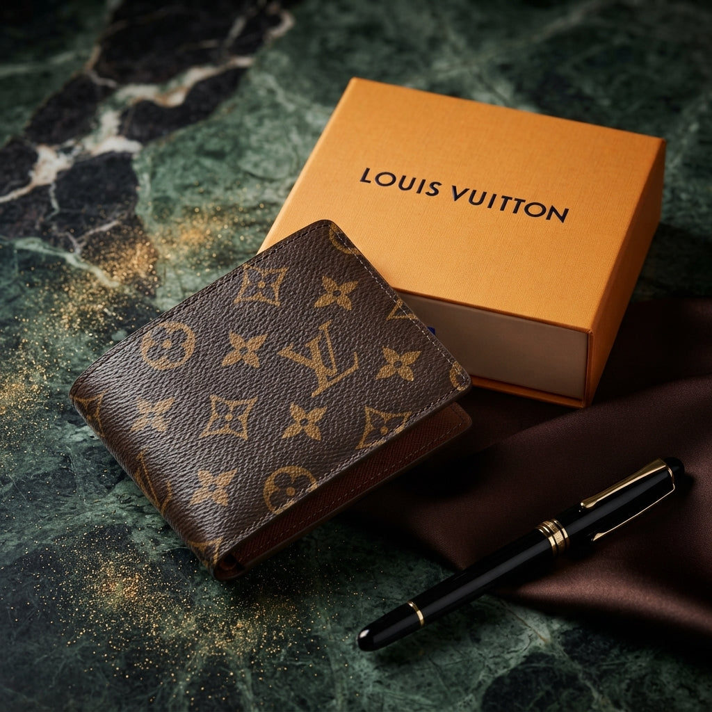 Louis Vuitton Multiple Monogram Slender Canvas Men’s Wallet