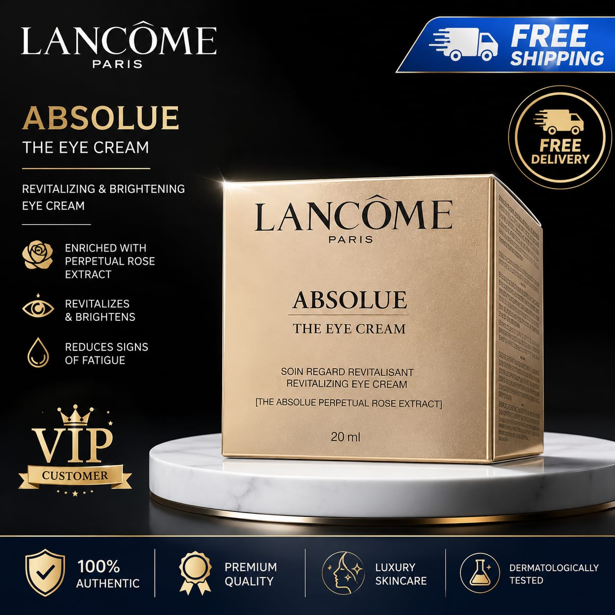 Lancôme Absolue The Eye Cream 20ml Anti-Aging Eye Cream