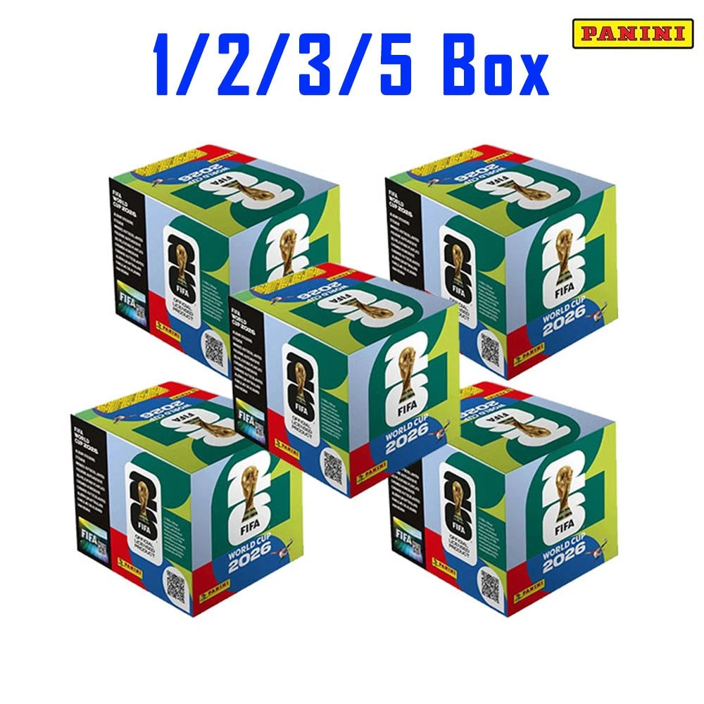 Genuine PANINI 2026 FIFA World Cup Official Sticker Collection – Box of 50 Packs – New