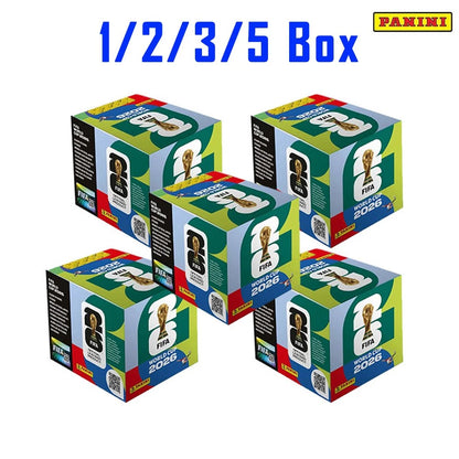 Genuine PANINI 2026 FIFA World Cup Official Sticker Collection – Box of 50 Packs – New