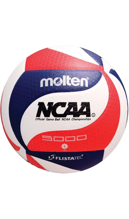 Molten V5M5000 NCAA FLISTATEC Volleyball Red White Blue