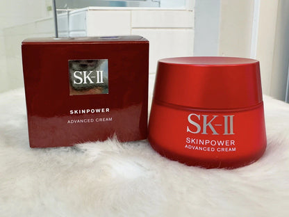 SK-II Skinpower Advanced Cream With Applicator **Value Size** NEW 100g Authentic