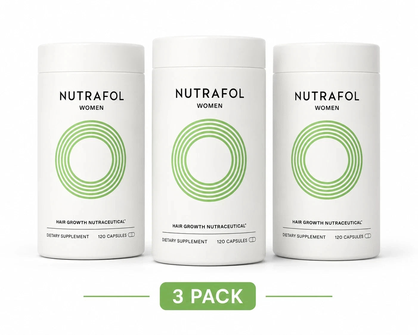 Pack of 3 Women's Hair Supplement 360 Capsules