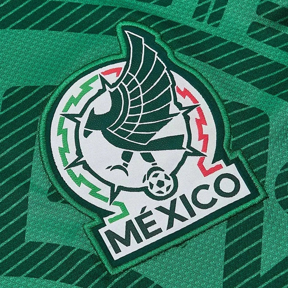 Mexico Soccer Jersey 2026 World Cup Green Black Adult Unisex Fan Shirt