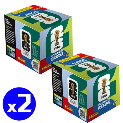 Genuine PANINI 2026 FIFA World Cup Official Sticker Collection – Box of 50 Packs – New
